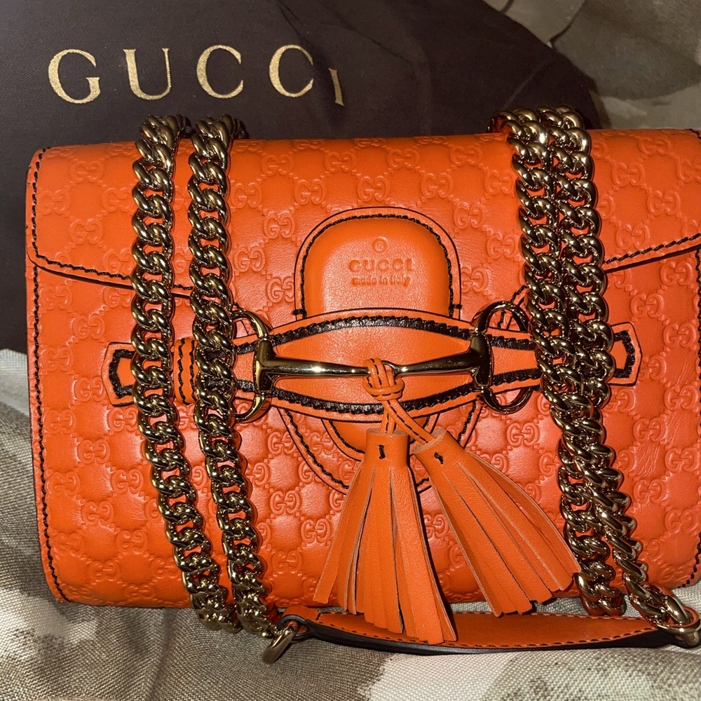 Gucci Emily Orange NWT